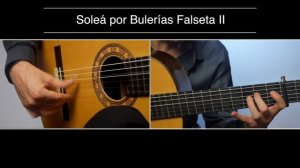 Flamenco Guitar: Techniques, Theory and Etudes. Solea por Bulerias Falseta II