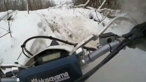 Husqvarna FE 450 зимний период