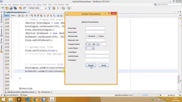 Mudah Belajar Java GUI - #7 Membuat ActionEvent dengan Cara Pertama (Class Saat Ini) смотреть онлайн