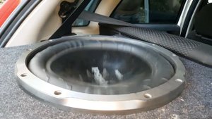 Краш тест сабвуфера Sony xploid 15 басс низкие частоты