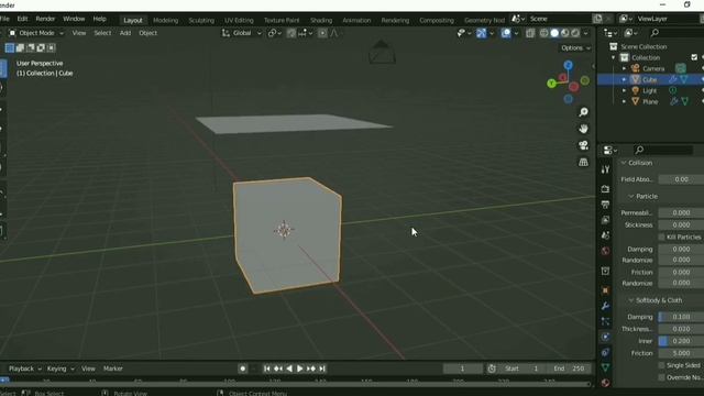 Делаем ткань в Блендер за 5 минут. (урок,туториал) смотреть онлайн