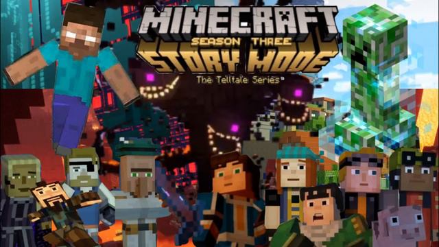 the upcoming Minecraft story mode season 3 trailer video and the video is coming today or tomorrow смотреть онлайн
