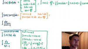 Интегралы. Замена переменной в интеграле. (Интегралы для чайников 4 урок)