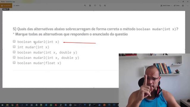 Sobrecarga de método em Java. Rumo a certificação JAVA SE 11 смотреть онлайн
