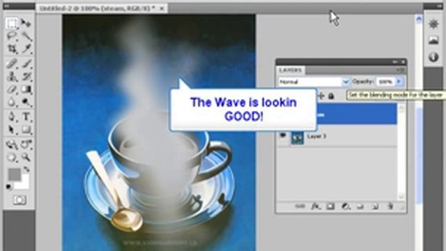 Photoshop Training Tutorial - Steam Effect  Photoshop Training in Los Angeles  Live Online
