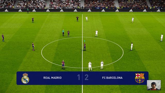 PES 2021 | Real Madrid vs Barcelona | Final UEFA Champions League | Gameplay PC смотреть онлайн
