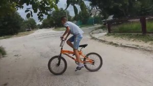 Как встать на козла на BMX