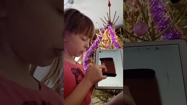 Лайфхак как нарисовать волосы в приложение Набросок.?