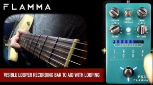 FLAMMA FS01 Drum Machine & Phrase Loop Pedal