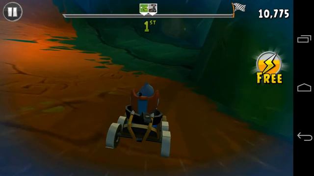 Angry Birds Go! - L2 Track 2 King Pig Champion Chase 2/3 464/450cc смотреть онлайн