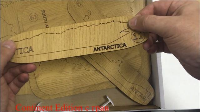 Распаковка с OZON. Деревянная карта мира AFI DESIGN. смотреть онлайн