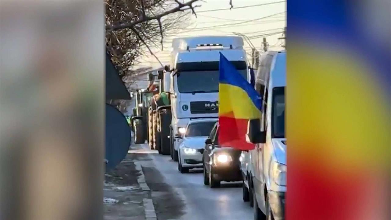 Румынские фермеры возобновили акцию протеста на границе с Украиной