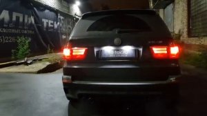 Злой выхлоп на BMW X5 M E70