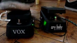 Löpes - Wah comparison - VOX 845 mod vs. Cry Baby Classic