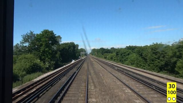 4K Cabview Class 444 029 London Waterloo - Southampton Central - 15.06.2017 смотреть онлайн