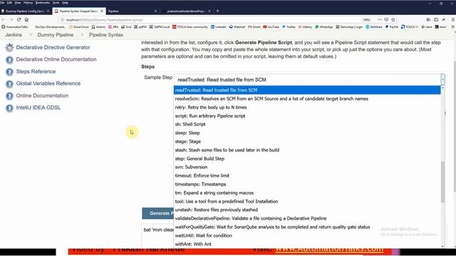 CICD for Automation Testers - 18 - Jenkins pipeline Declarative Pipeline for Continuous Integratio смотреть онлайн