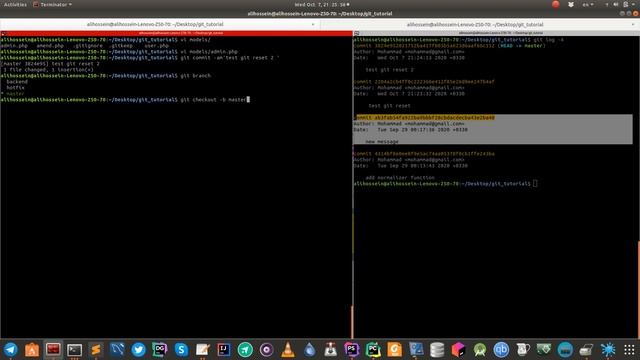 آموزش Git reset смотреть онлайн