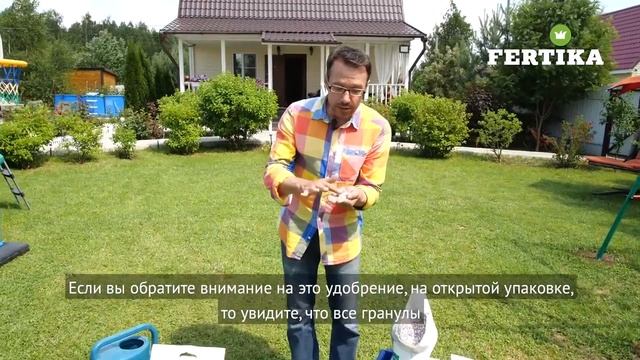 Удобрение для газона (весна -лето) Фертика.