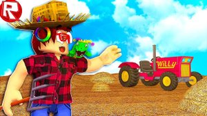 СИМУЛЯТОР ФЕРМЕРА В ROBLOX и Приключения Летсплей как мультик для детей в РОБЛОКС