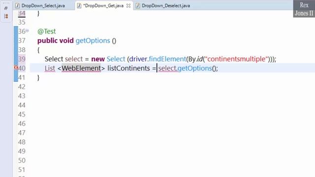 ✔ Get Values: How To Handle Drop Downs | (Video 84)
