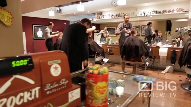 Rockit Barber Shop in Melbourne VIC offering Mens Haircuts and Hairstyles