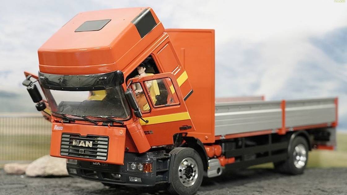 RC МОДЕЛЬ Масштаб 1 /14 MAN F2000 JXmodel. МОДЕЛЬ НА РАДИО УПРОВЛЕНИЕ Сборная модел TAMIYA