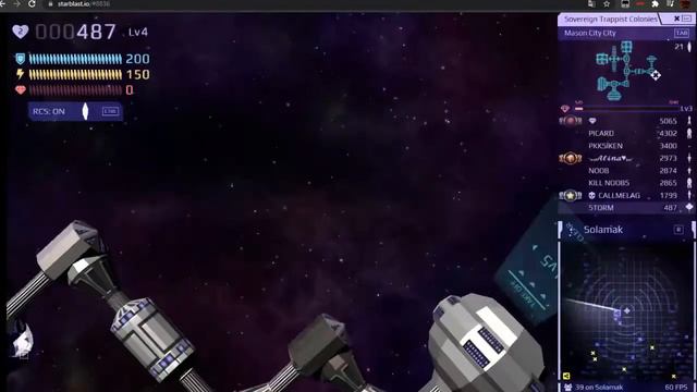 РЫБА ЛОВИТ РЫБУ! Starblast io смотреть онлайн