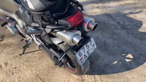 Yamaha fz6 прямоток mivv