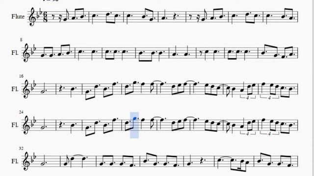 Flute Sheet Music: How to play Crack Baby by Mitski смотреть онлайн