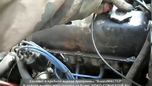 шум в двигателе 2106 стук.avi