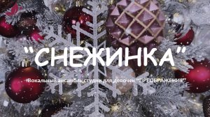 Ансамбль "ПРЕОБРАЖЕНИЕ" "Снежинка". Видеограф Александра Красненко. Песня из к/ф "Чародеи"