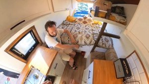 Обзор самодельного автодома на базе Volkswagen crafter с лаундж зоной