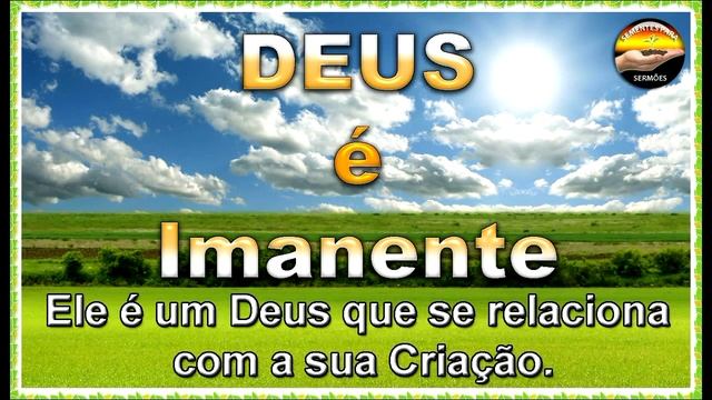 O Deus Imanente e Transcendente - Fernando Tavares смотреть онлайн