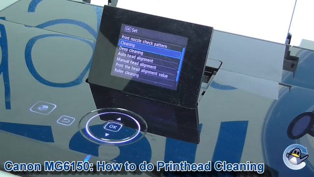 Canon Pixma MG6150: How to do Cleaning/Deep Cleaning and Improve Print Quality смотреть онлайн