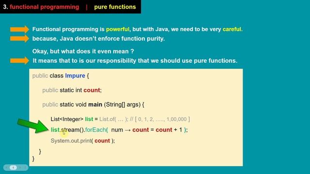 09. Functional Programming & Pure Functions - Java Interview