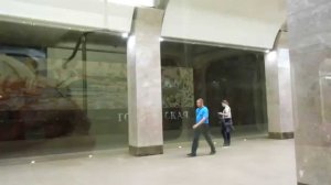 метро Нижнего Новгорода, перегон Московская - Горьковская. 2015 год