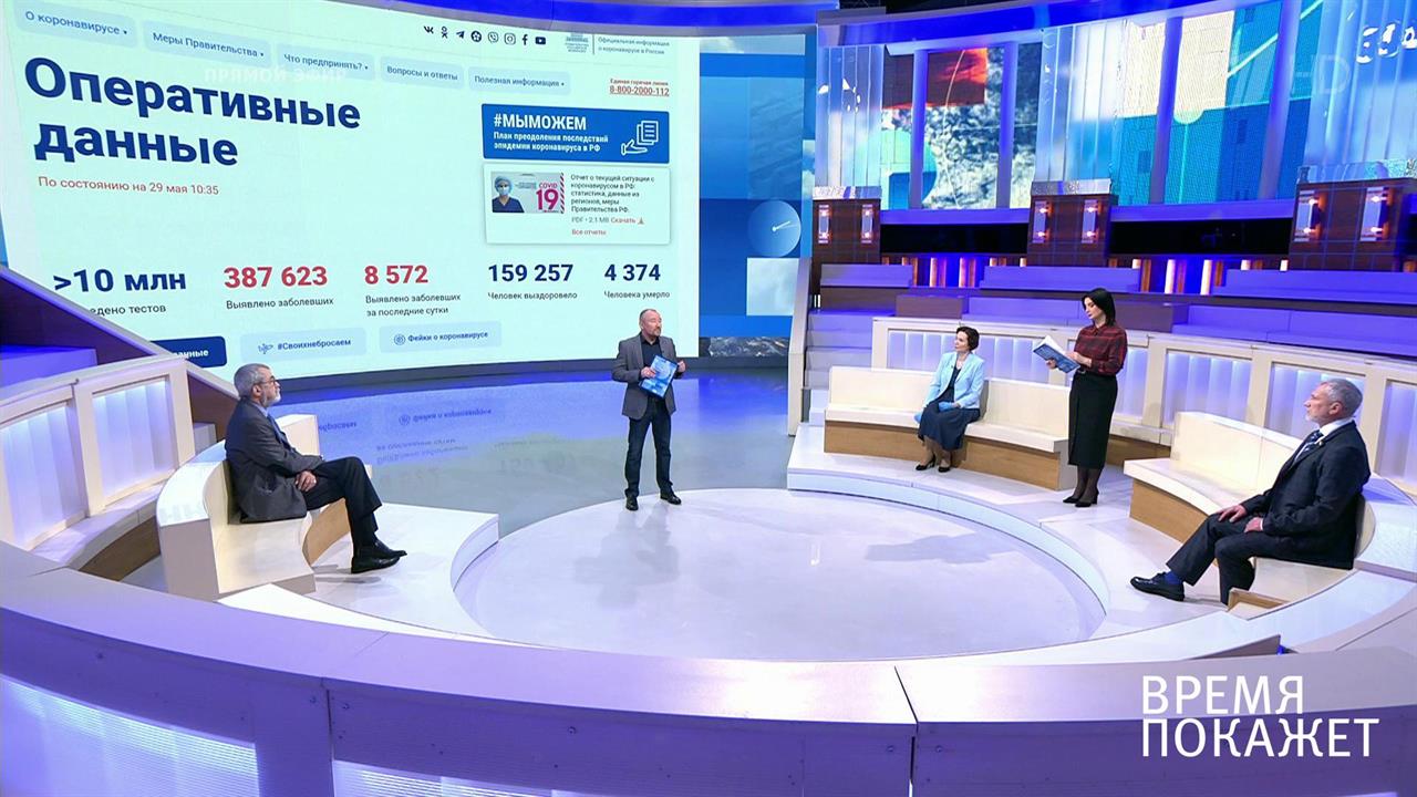 Время покажет. Выпуск от 29.05.2020