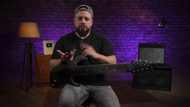 Электрогитара 9 струн SCHECTER DAMIEN PLATINUM-9. Девять - это тебе не восемь! смотреть онлайн