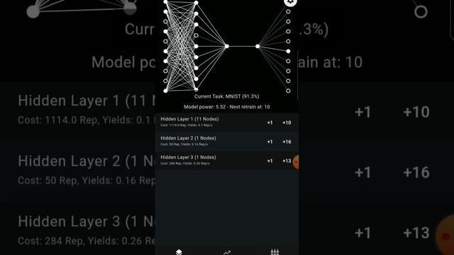 Perceptron - An Idle Game #androidgames #artificialintelligence #machinelearning #neuralnetworks