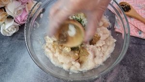 Котлеты из кальмара