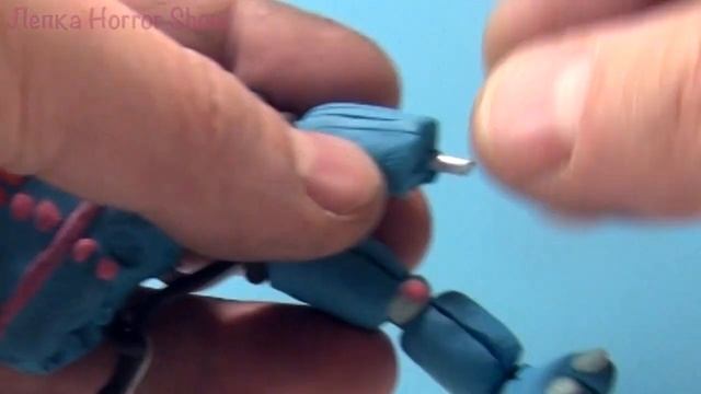 Лепим АНИМАТРОНИКА-Лололошку из пластилина. Глэмрок Бонни из ФНАФ 9 или Лололошка?