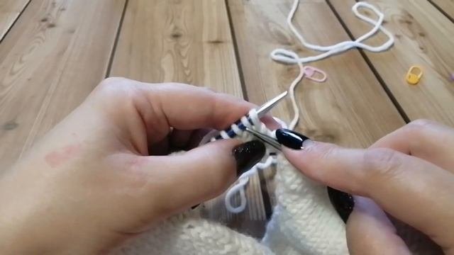 Вяжем ЛАСТОВИЦУ для детских штанишек ?