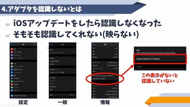 【Apple】純正Lightning-Digital AV Adapterの使い方を徹底解説。iPhone/iPadの画面がテレビやカーナビに映らない！iOS〇〇で使えない！【レビュー/使用方法】 смотреть онлайн