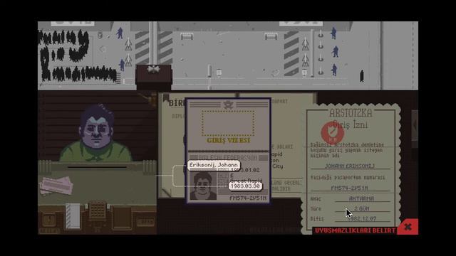 🔥Papers Please Story Mod🔥#5🔥EVE PARA YETİŞMİYOR🔥 смотреть онлайн