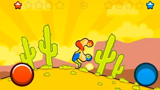 Wrestle Jump.Лучшая игра на двоих? смотреть онлайн