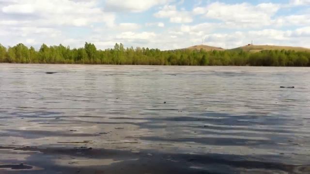 Река Абакан. Половодье. смотреть онлайн
