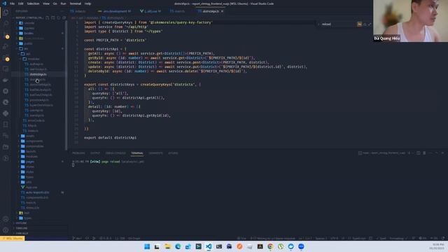 Tutorial Framework FastAPI + VUEJS