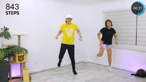 ABBA WALK FUN EASY • 1600 STEPS • Walking Workout #62 • Keoni Tamayo