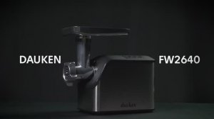 Видеоинструкция: Мясорубка электрическая DAUKEN FW2640