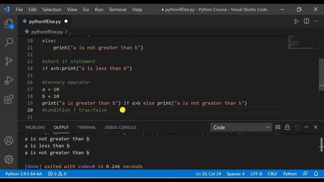 Python If Else Statement With Example ?? | Code Myth